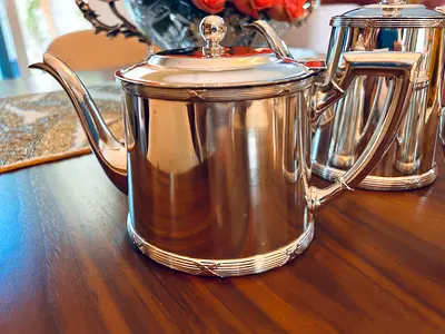 Elegant Silver Plated Tea Set