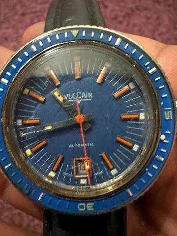 Vulcain men automatic vintage watch