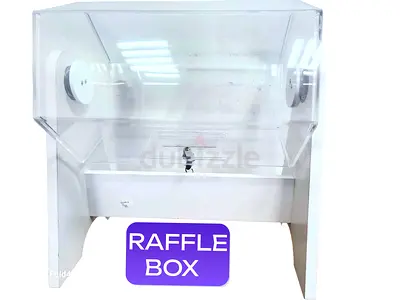 Clear Acrylic Raffle Box for Events