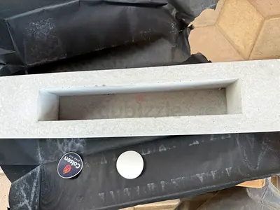 Colsen Rectangular Tabletop Concrete Fire Pit - Outdoor Indoor Fireplace by Colsen
Colse