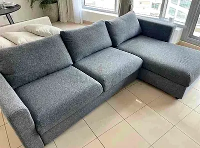 Selling Top Quality IKEA Vimle L Shape Sofa Bed dark grey