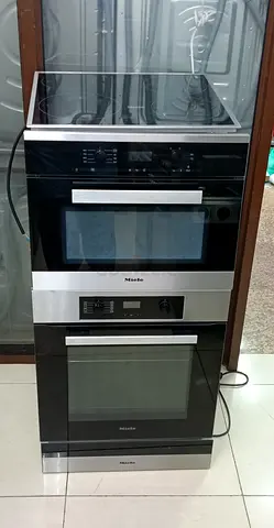 Miele microwave, oven, warming drawer set for sell