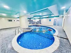 Spacious 1BR || with Balcony || Family Building ||Gym pool Free || Very prime Location ||