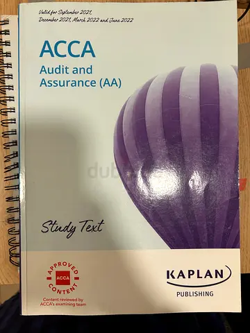 Kaplan ACCA Audit and Assurance (AA) Study Text Book