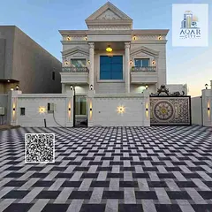 🚧❄️A very luxurious villa with a full stone facade and a very luxurious interior with luxurio