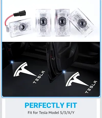 For 2016-2023 Tesla Model Y Model 3 Model S, 2016-2021 Model X Integration Ultra-Brights Step Led P!