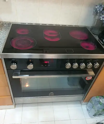 La Germania 90×60 cm 5 Eyes Full Electric Ceramic Cooker Range