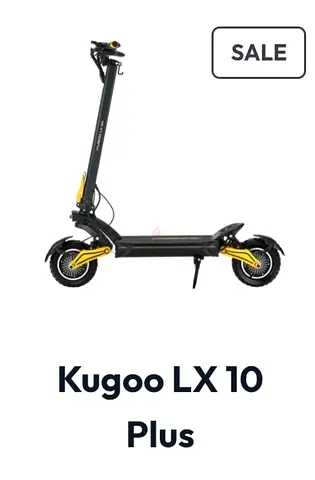 Kugoo LX 10 Plus Electric Scooter with safety gears all over uae delivery available