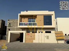 Bahya villa, 7 rooms, 2 floors + roof, premium finishes, central AC