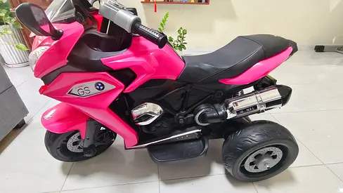 Rechargeable indoor bike toy