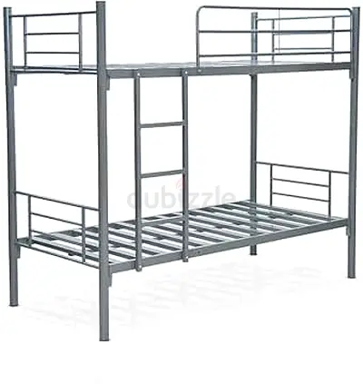 Brand New Down single Up single Metal Bunk Bed with medical mattress for sale