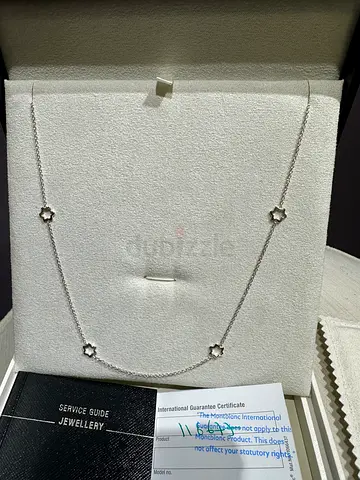 Montblanc necklace, 925 silver