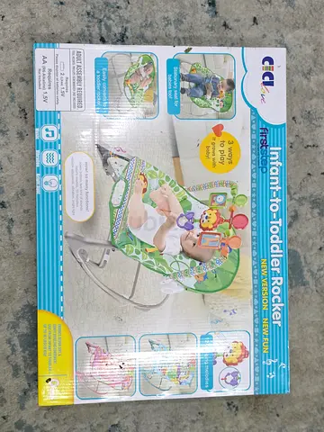 Comfortable Infant-to-Toddler Rocker with Play Features - For Baby Girl