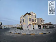 Villa for sale directly from the owner in Al Alia, close to Mohammed bin Zayed Road, corner plot on