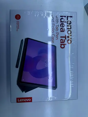 Brand New Lenovo Idea Tab with Tab Pen and Folio Case sealed TDRA Piece