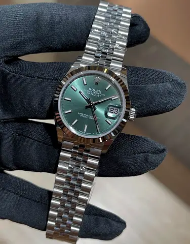 SC Rolex DateJust 31 Green 1-1