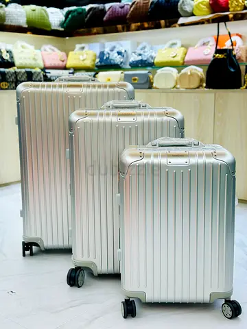 Rimowa luggage aluminum set