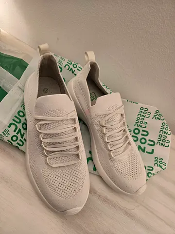 Lightweight White Sneakers for Sale