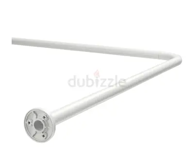 Durable White Curtain Rod for Elegant Window Treatments