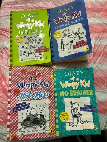 Diary of wimpy kid books
