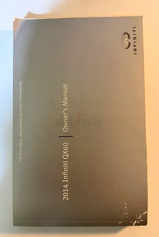 Infiniti QX60 owners manual