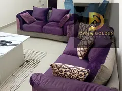 Two bedrooms and a living room / First tenant / Hotel-style furnishings / Al Qasimia