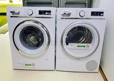 Siemens IQ700 Washer  Dryer Set – Latest Version – 9kg Capacity – WiFi Diagnostic