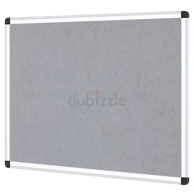 Modern Wall-Mounted Bulletin Board - Perfect for Home or Office size  241X2.5X121 CM