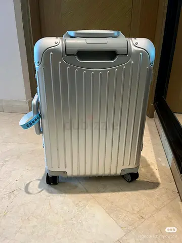 Rimowa silver luggage