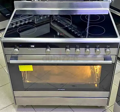 Siemens iQ700 Model Electric Ceramic Stove 5 Burners 90×60cm Mint Condition
