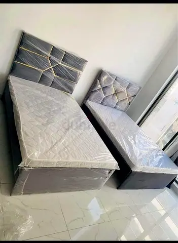 Brand New Twin Size Bed frame with Mattress