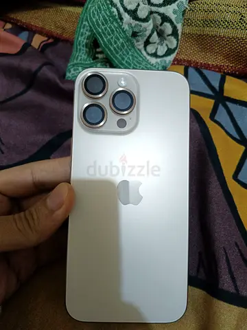 Apple iPhone 16 Pro Max 256 - Excellent Condition تيتانيوم صحرواي 100% battery