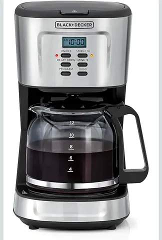 New BLACK  DECKER coffee machine