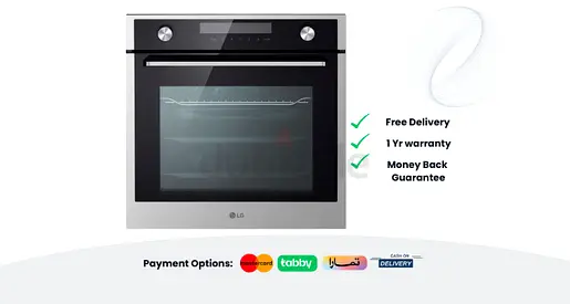 Oven LG Built-in Electric Oven 72L – Large Size | Silver