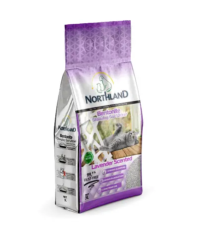 Northland Lavender Scented Cat Litter - 5L Pack
