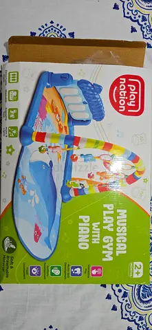 Musical Play Gym with Piano for Infants