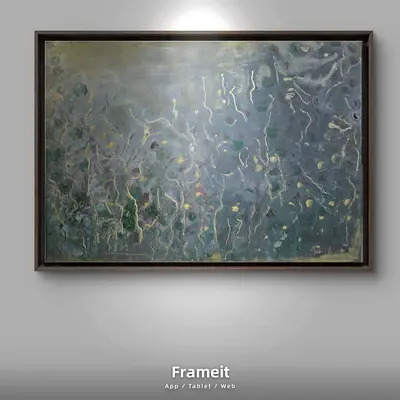 Parallel Hearts     Handmad Oil painting