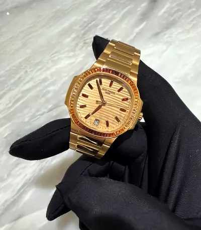 SC Patek Philippe 7118 Rose Baguette 1-1