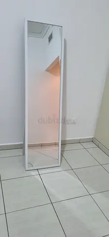 Full length Mirror with White Frame
