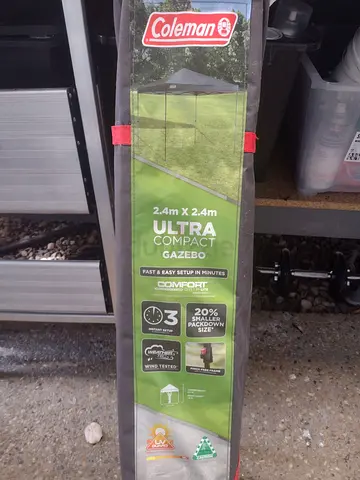 Coleman gazebo 2.4 brand new