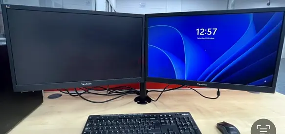 ViewSonic 22” monitors x2