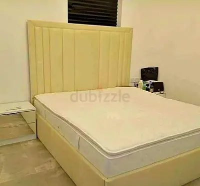 Elegant Customised Queen Size Bed with manual storage