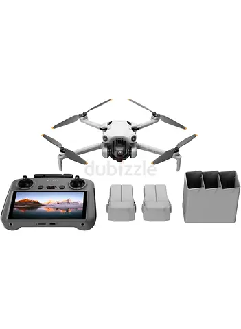 DJI Mini 4 Pro Fly More Combo Plus (RC 2), Folding Mini-Drone 4K HDR Camera