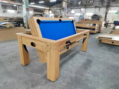 Stylish Wooden 7ft multigame billiard Table heavy duty and high quality design
