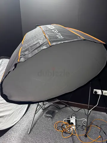 Flashlight Godox, Softbox Godox 120cm, Steel stand 280cm