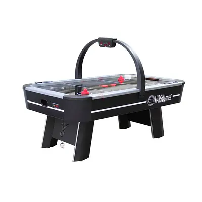 7ft Air Hockey Table - E-Counter, Leg Levelers, and Accessories Included