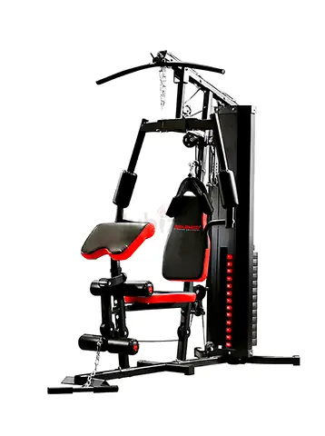 300 AED Only.SHG-10000 Multifunctional Heavy-Duty Steel Frame Home Gym Station 106.7x104.1x45.9cm