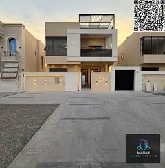 🏡 Modern Brand New Villa for Sale in Ajman – Al Zahya ✨ Property Details: • 5 Master Bedroo