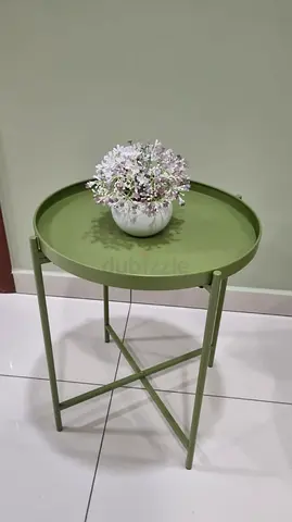 Stylish Green Side Table