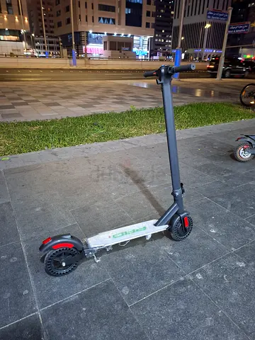 Well-Used Electric Scooter in Good Condition